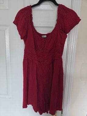 Hollister Red Romper